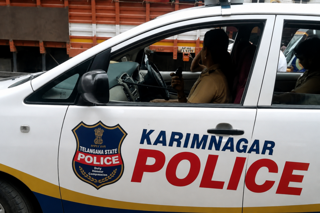 Karimnagar police constable’s motorcycle stolen crime news